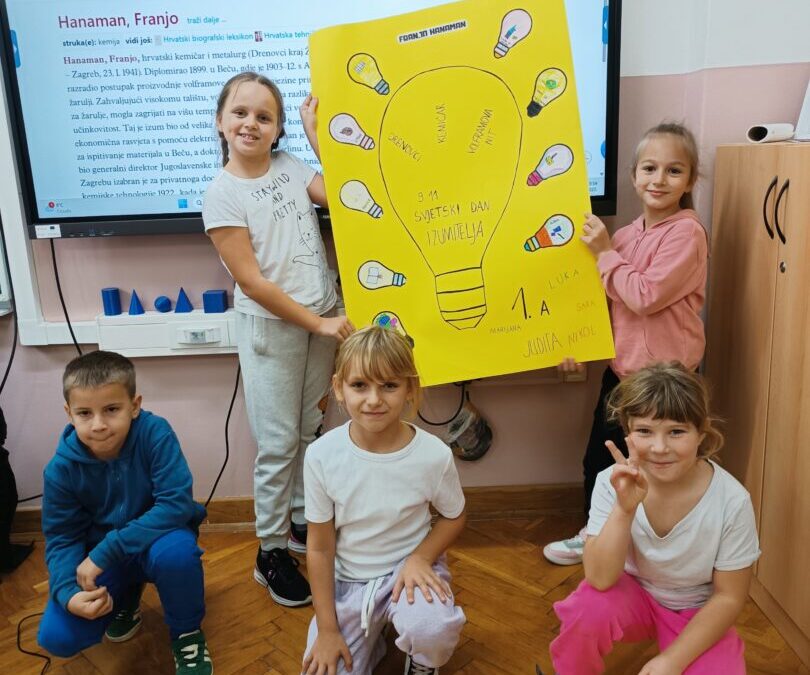 Dan izumitelja i znanosti u našoj školi!
